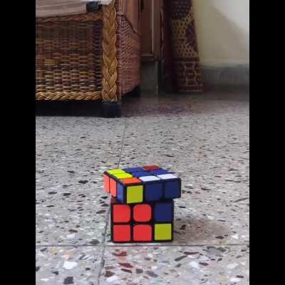 My attempt at Stop Motion cube solve