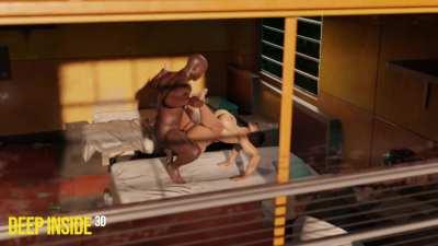 Wonder Woman Animation 2 Angle 1 (DeepInside3D) [Injustice] 18+