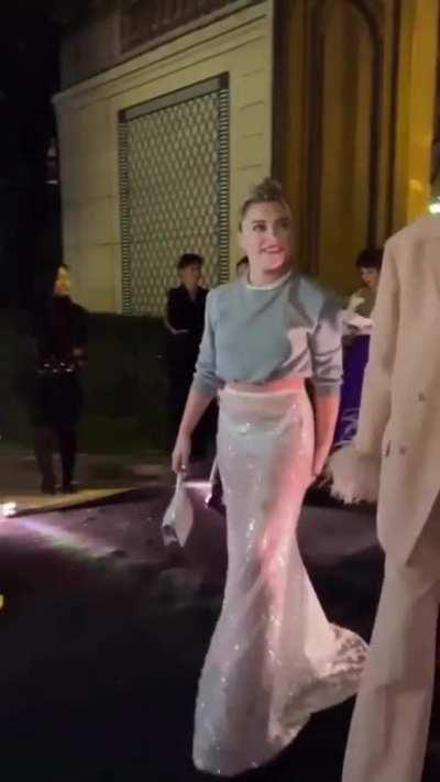 By Rebecca Corbin-Murray before the Valentino FW23 show