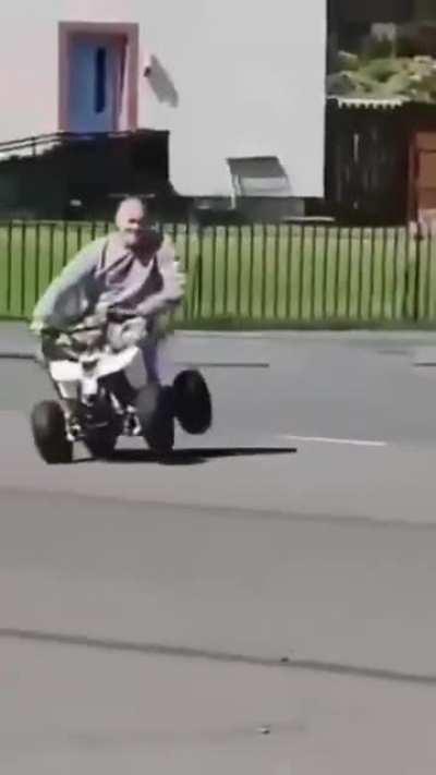 Taking out the trash!