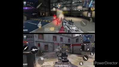 Side by side comparison to show you how gay the next season could be with developers fuck*ng the movement mechanics like this.