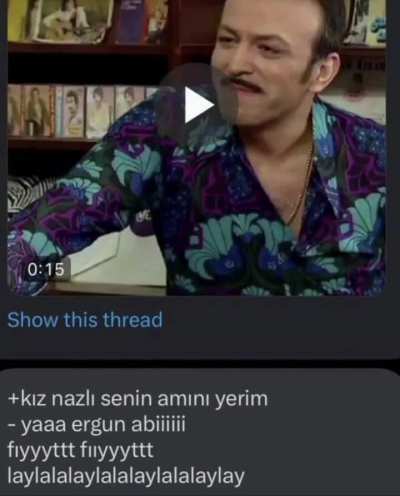 pöf sana ergün plak abi ya rööh yaa woaah sana ya