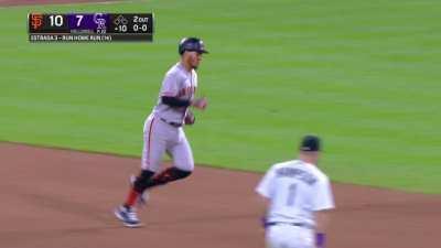 [Highlight] Thairo Estrada hits a 3-run home run to give the Giants a 10-7 lead in the 10th!