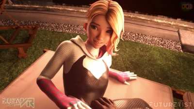 Futanari girl getting her sweet fuckhole pounded in sex game