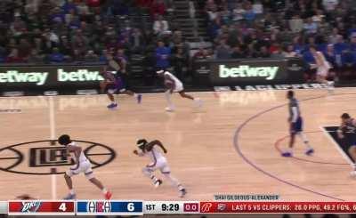 [Highlight] Kawhi Leonard locks down Shai one on one