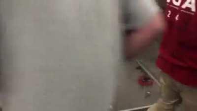 Our first robot test