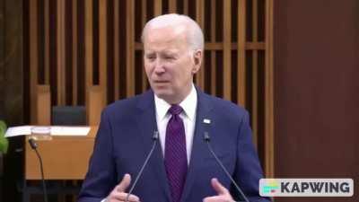 President Biden ASMR and guided meditation.