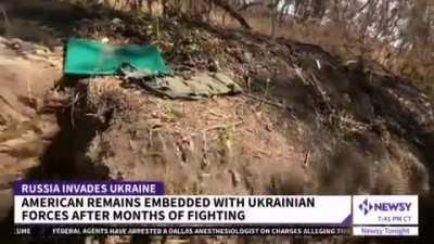 American soldier fighting in Ukraine (long vid 3:15)