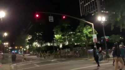 Police and federal agents move Portland protesters day 51