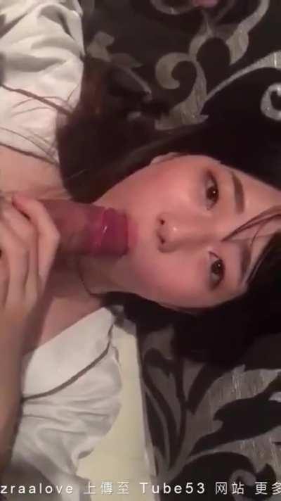 Asian Blowjob Girlfriend Porn GIF by chondven02
