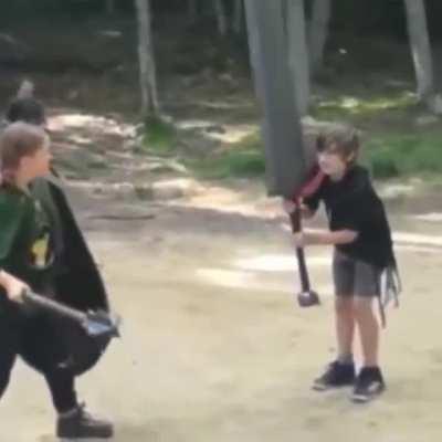 Leaked footage of Ultra great sword PvP.