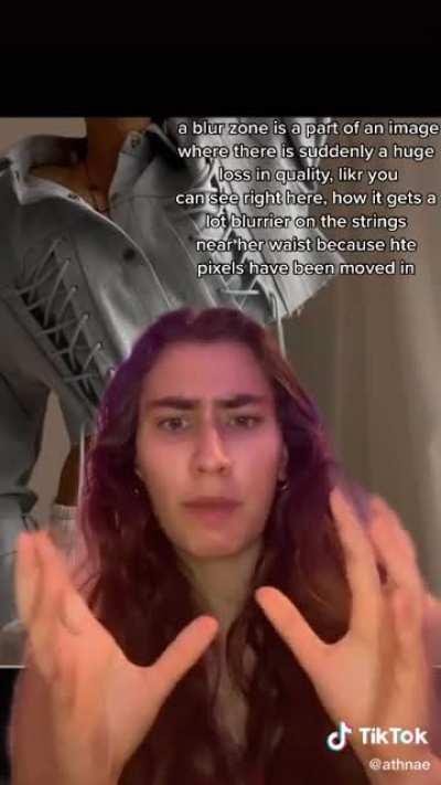 This tiktok creator breaks down how to spot subtle signs of photo editing on social media posts