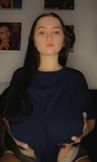 I hope you like my ghost nipples baby