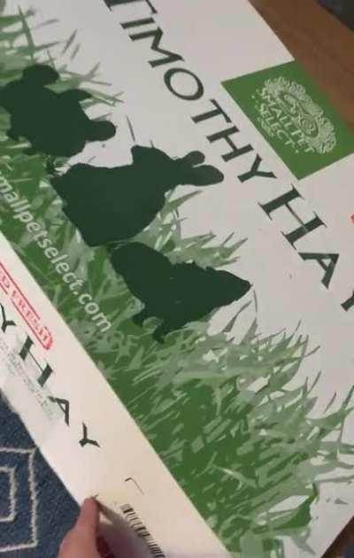 Found something really strange in my box of hay. Definitely hoping for a refund