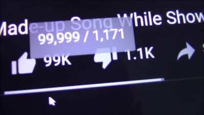 I've been waiting my whole life for this moment.