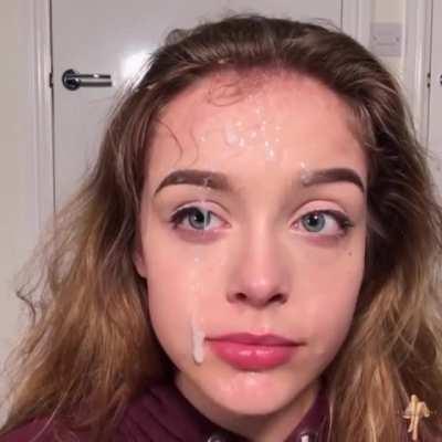 She is too cute for a rough blowjob