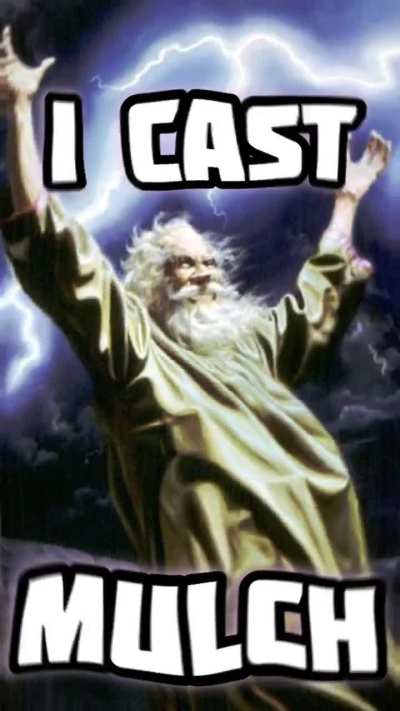 Finally convinced the garden equipment company I work for to embrace the mulch