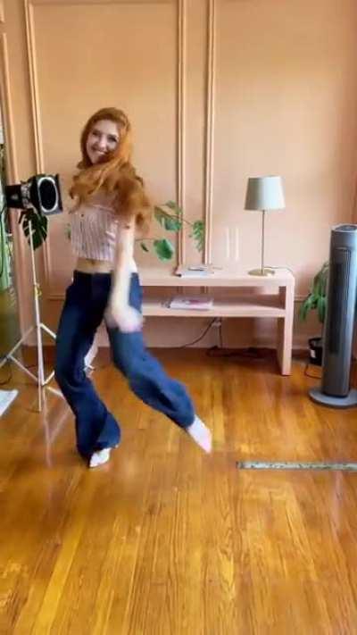 Marlhy moving that tight body