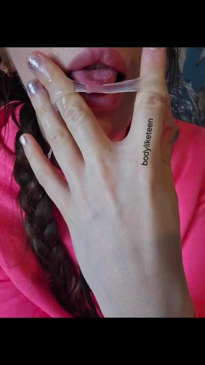 Wld you eat my creamy polish pussy:pppp