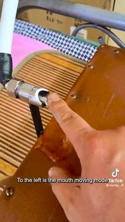 The design is very human