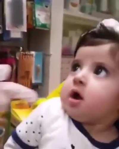 watch this cute baby die inside