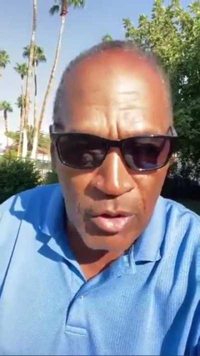 OJ Simpson BENDS THE KNEE to the GEQBUS and congratulates him on another GREAT victory!