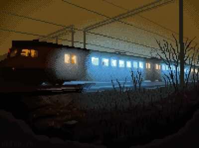 [OC] В ожидании отправления поезда 3