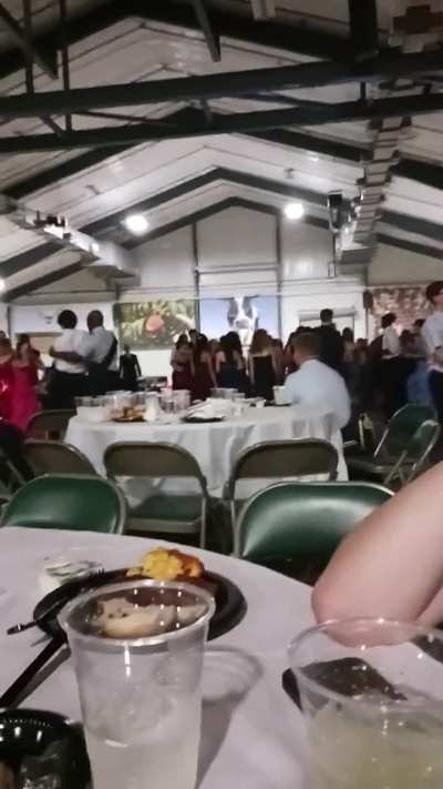 Me and bro at a school dance