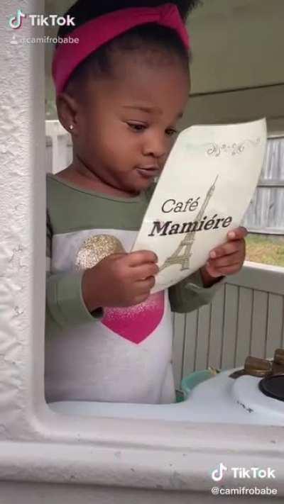 What would you like? A hamburger.