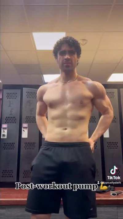 Pump after the gym