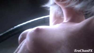 Goshh~ to be this helpless and stuffed so full~ (Nier: Automata)(2B)