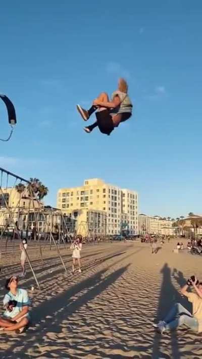 He’s a swinging legend