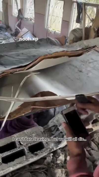 First responders race against time to rescue a man trapped under rubble before the next bombing run