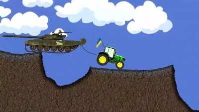 Teaser for a game I'm creating in support for Ukraine. Best with sound on, I hope you like it. Slava Ukraini