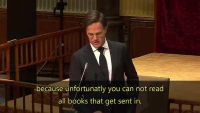 A Dutch member of parliament trying to destroy our Hopeful Analysis for a Better Future :/