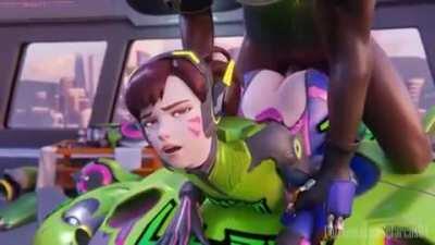 D.Va getting fucked in Busan Workstation (Setarcos04) [Overwatch]