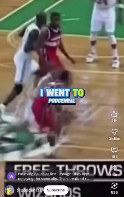 A clip of former Wizard, Jordan Crawford, on the Club 520 pod