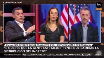 Emanuel Álvarez Agis Ex viceministro de economía del Kirchnerismo sugirió cobrar un impuesto al efectivo del 10%