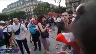 Female journalist sexually assaulted while reporting in France on world cup