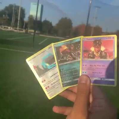 Made Juice’s discography as Pokemon cards, what do you think?