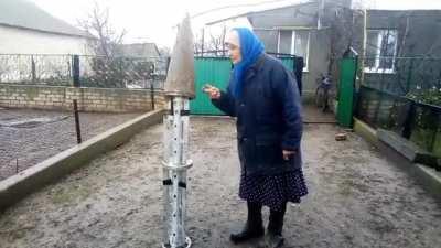 LVIV.MEDIA 😁 A fearless Ukrainian grandmother from the Kherson region appealed to the Russians. 