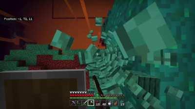 I’m lucky it was shallow