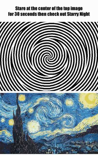 Starry Night in motion