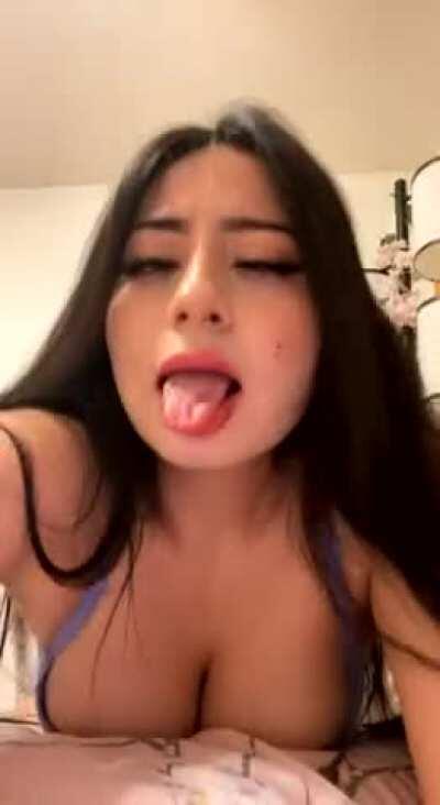 Grab my tits while you fuck me from behind