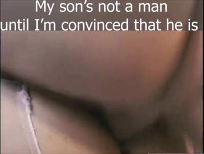 Mom convinced by CUM