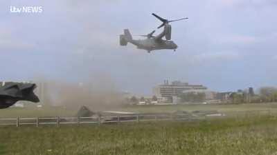 WCGW if a helicopter takes off from a pad not designed for it?