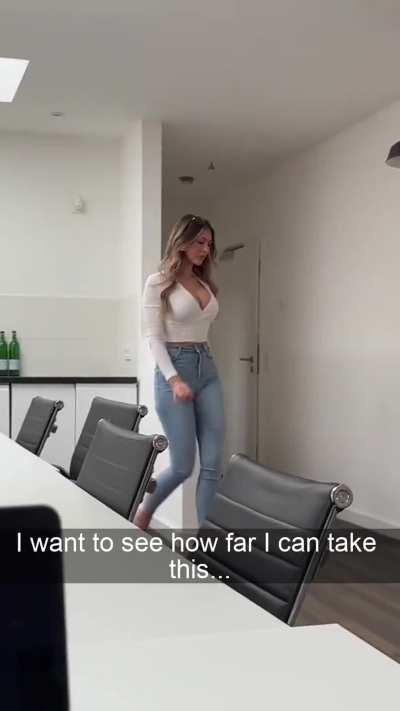 You never knew your friends mom worked for your dad