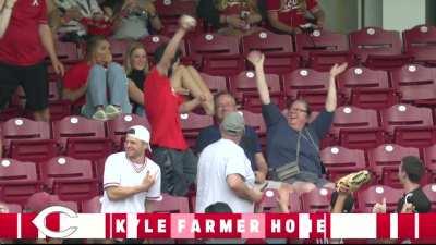 [Highlight] Freeland's bad day continues as Kyle Farmer rips a solo homer to make it 8-0 Reds