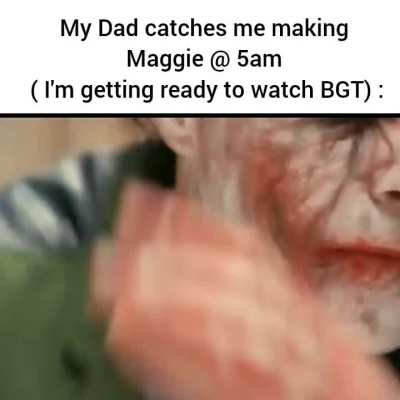 Early morning starts finally 