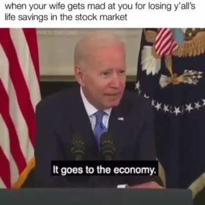 Explaining your loss on YOLO calls to the wife.